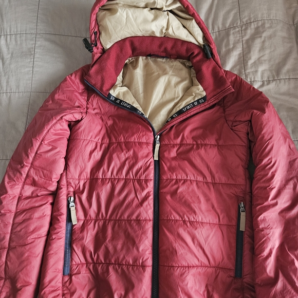 BMW Red Puffer Jacket - Picture 1 of 1